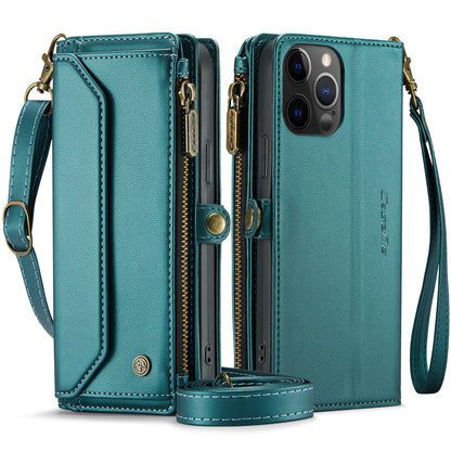 CASEME 3-in-1 Bag Crossbody iPhone 12 Pro Max Leather Case