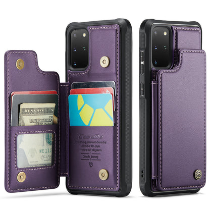 CASEME Sturdy Kickstand Galaxy S20+ Leather Case Card Slots