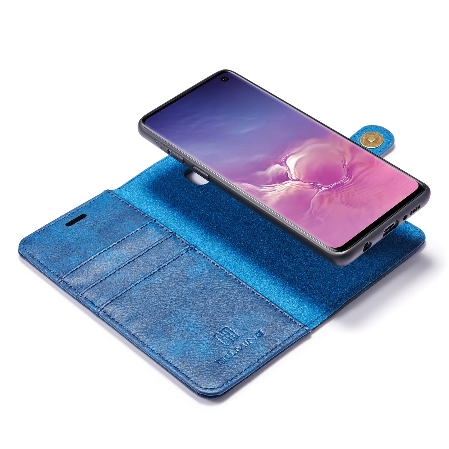 DG.MING Detachable 2 In 1 Wallet Galaxy S10 Leather Case