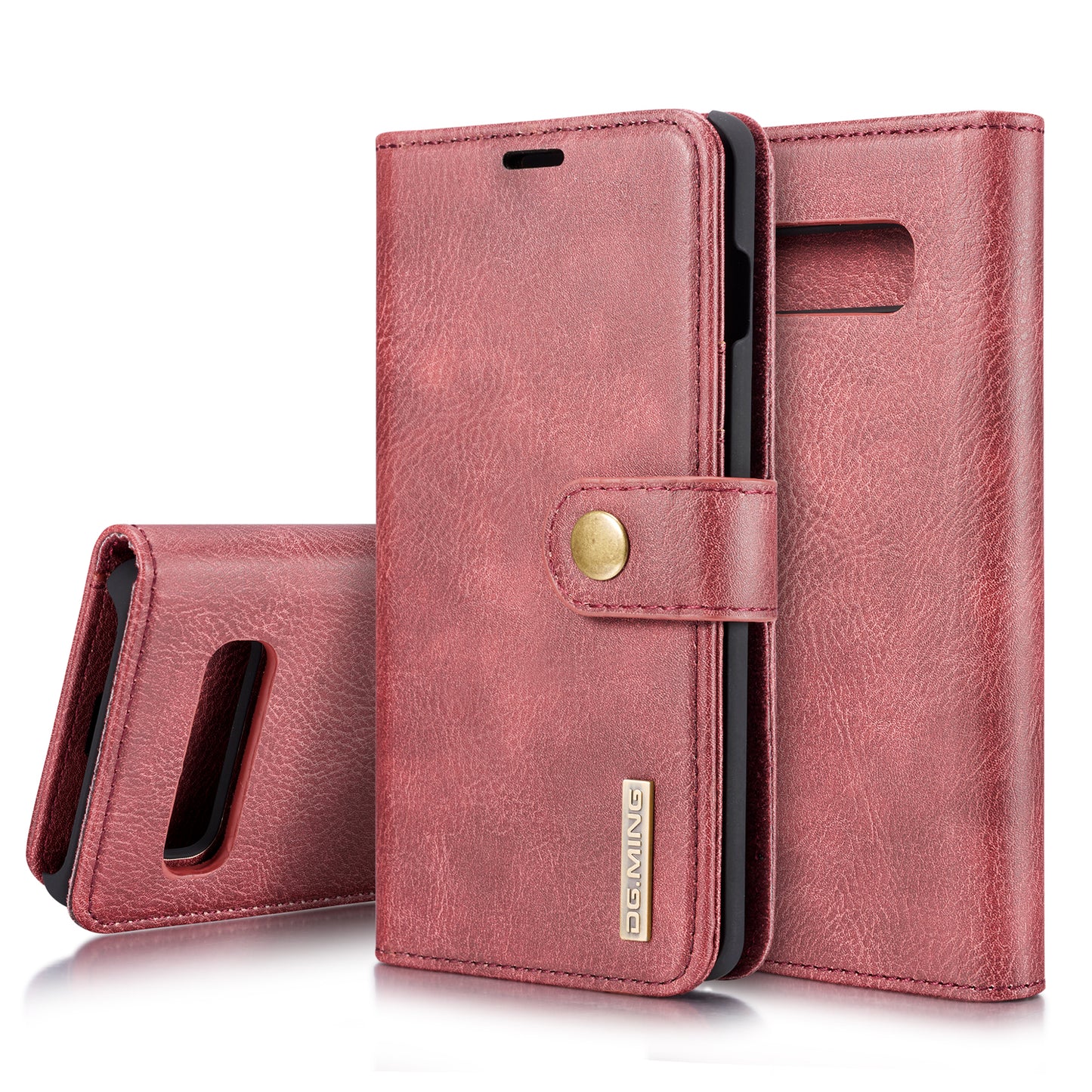 DG.MING Detachable 2 In 1 Wallet Galaxy S10 Leather Case