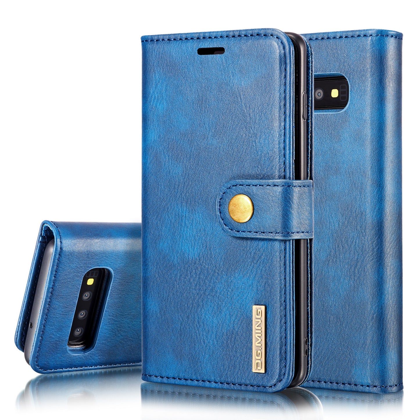 DG.MING Detachable 2 In 1 Wallet Galaxy S10 Leather Case