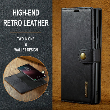 DG.MING Detachable 2 In 1 Wallet Galaxy S23 Ultra Leather Case