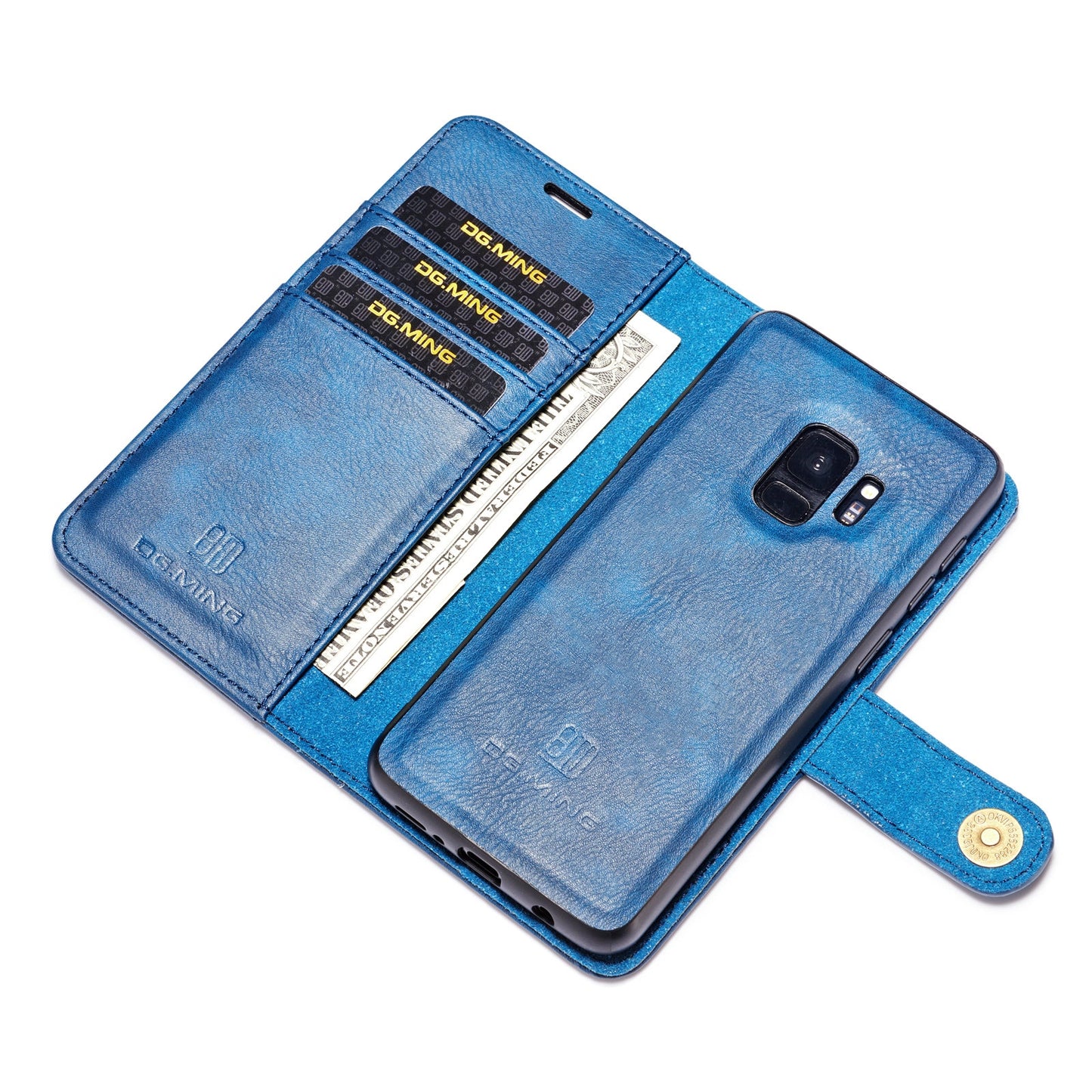 DG.MING Detachable 2 In 1 Wallet Galaxy S9 Leather Case