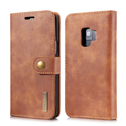 DG.MING Detachable 2 In 1 Wallet Galaxy S9 Leather Case