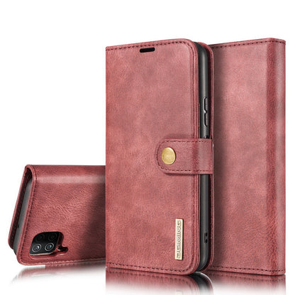 DG.MING Detachable 2 In 1 Wallet Galaxy A12 Leather Case