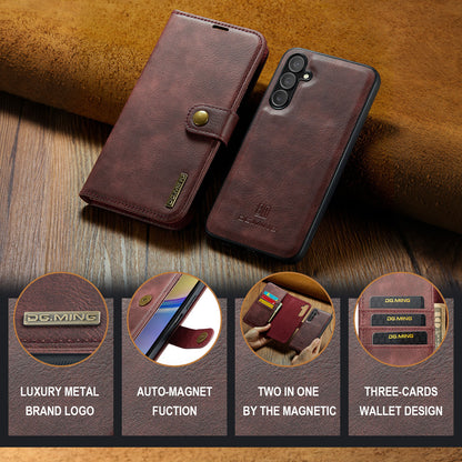 DG.MING Detachable 2 In 1 Wallet Galaxy A15 Leather Case