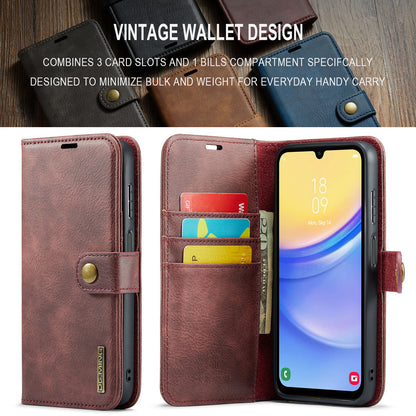 DG.MING Detachable 2 In 1 Wallet Galaxy A15 Leather Case