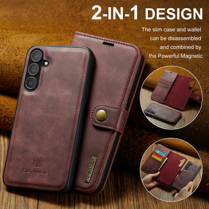 DG.MING Detachable 2 In 1 Wallet Galaxy A15 Leather Case