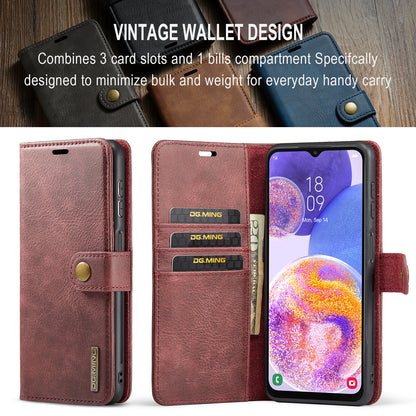 DG.MING Detachable 2 In 1 Wallet Galaxy A23 Leather Case