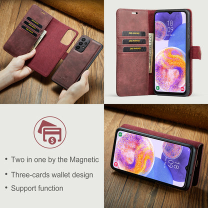 DG.MING Detachable 2 In 1 Wallet Galaxy A23 Leather Case