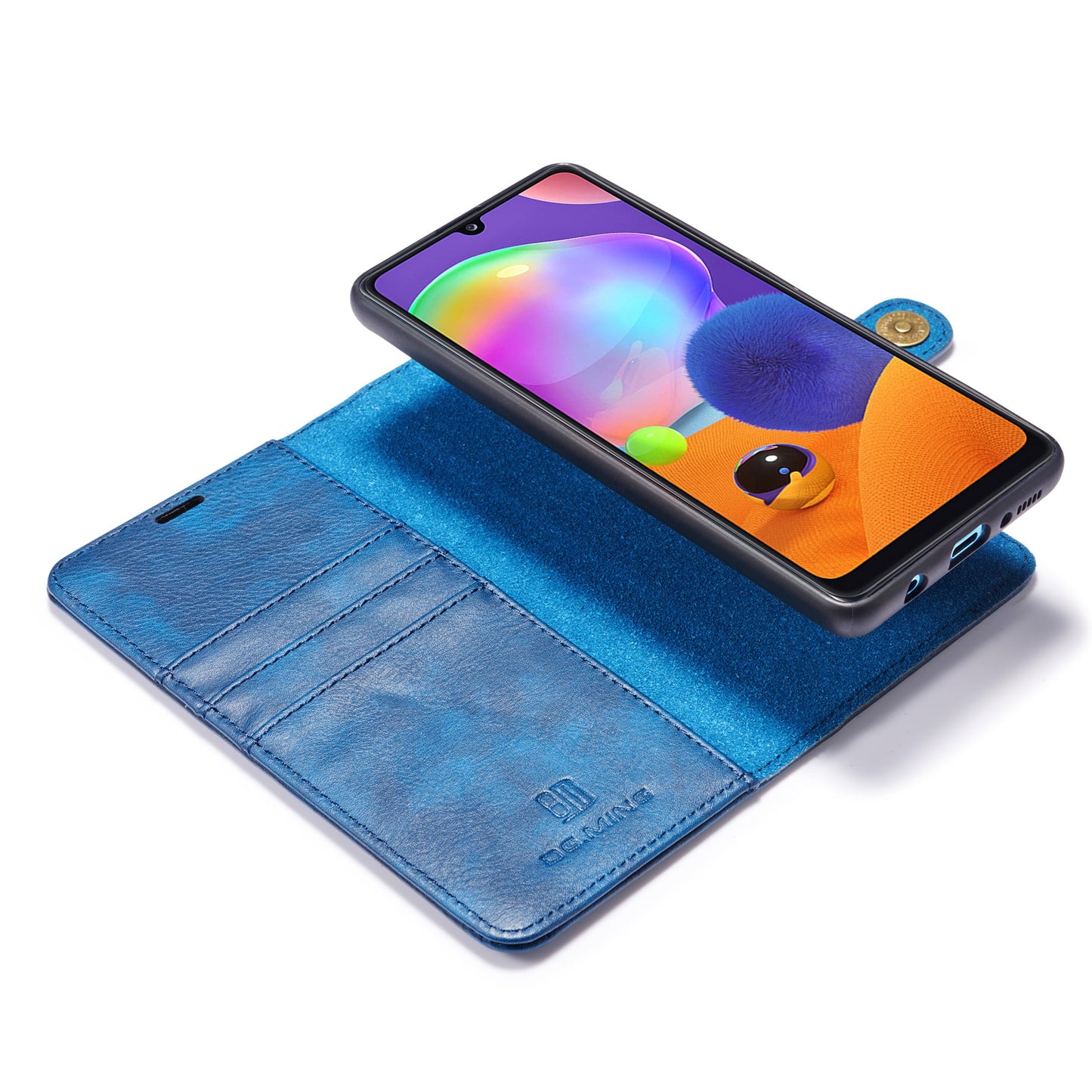 DG.MING Detachable 2 In 1 Wallet Galaxy A31 Leather Case