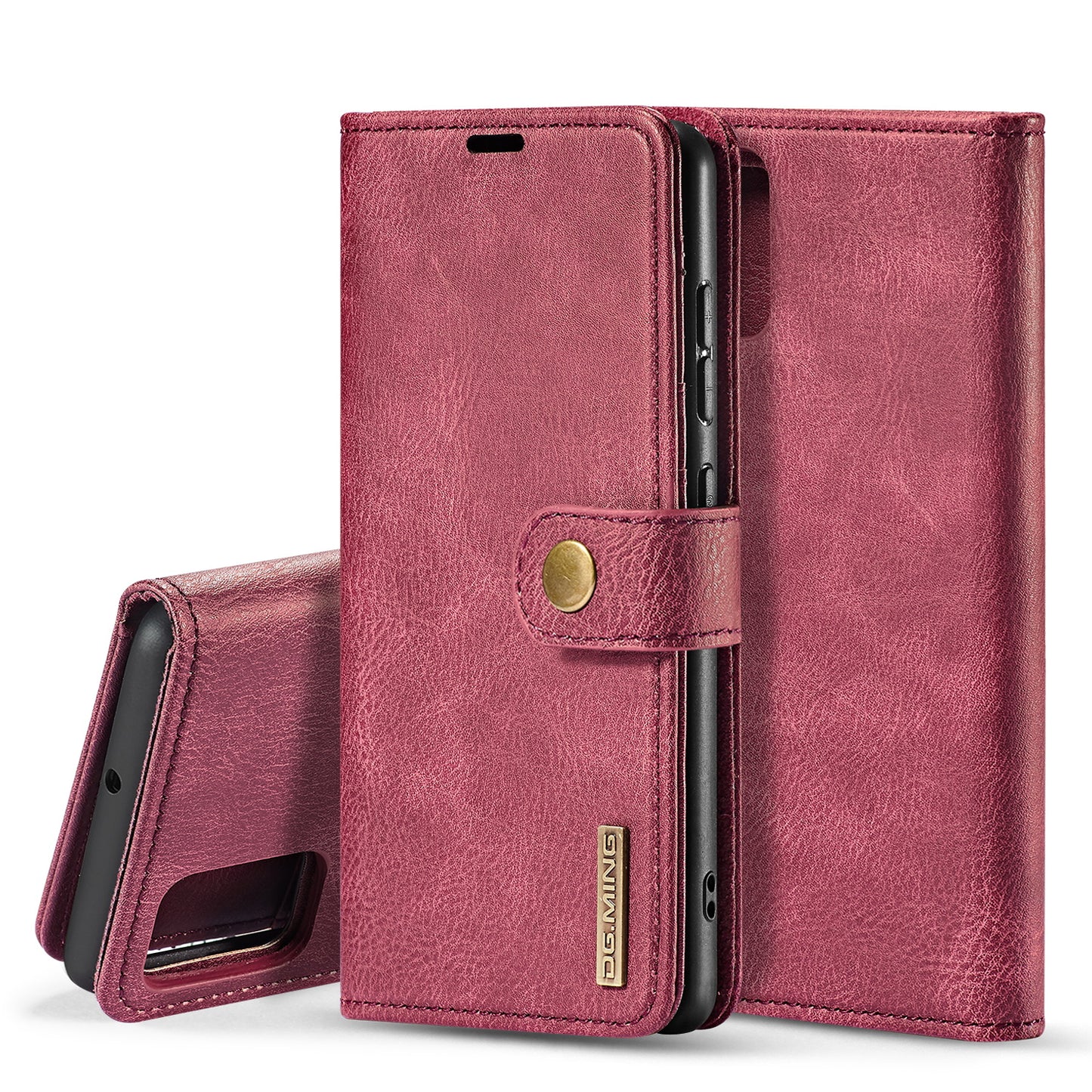 DG.MING Detachable 2 In 1 Wallet Galaxy A31 Leather Case