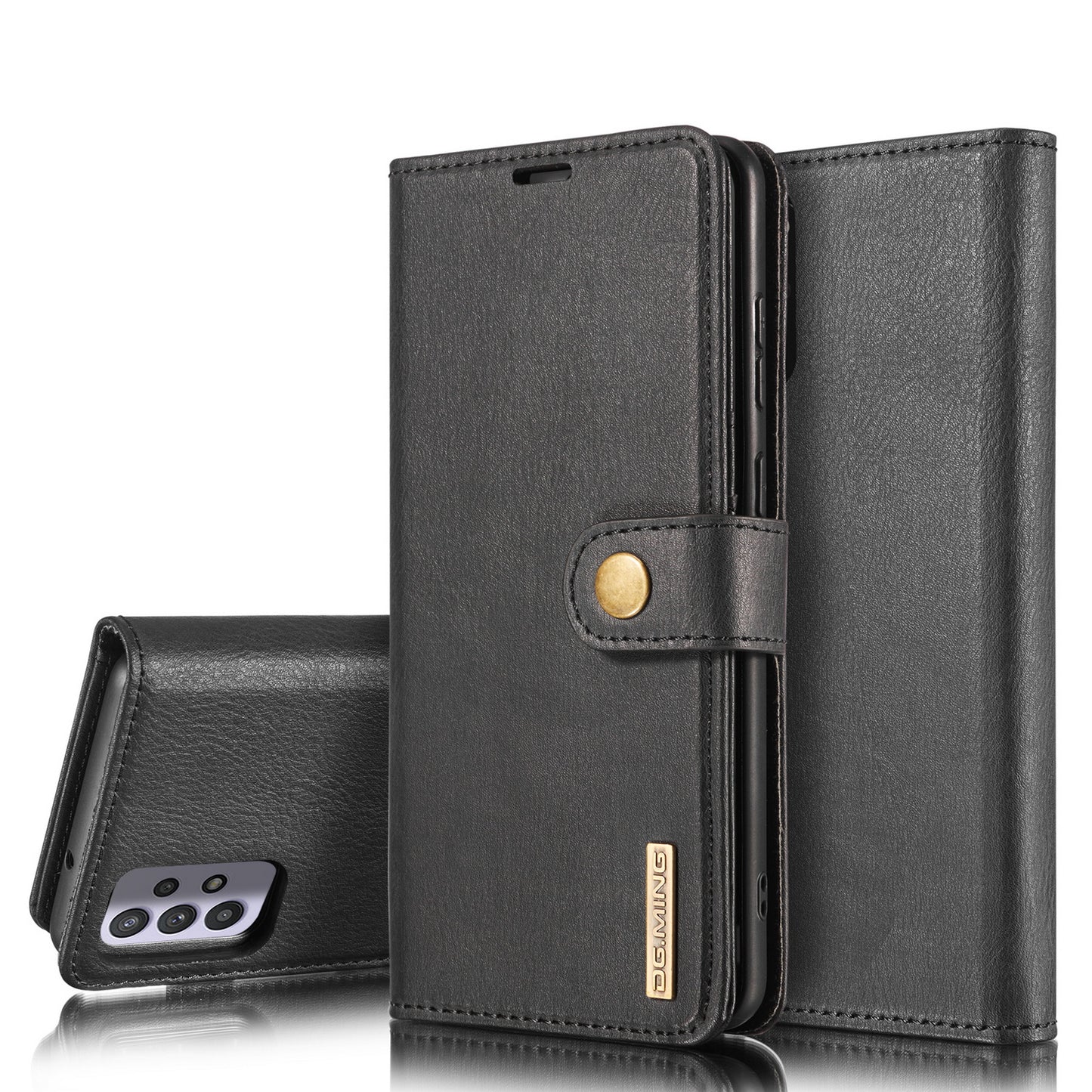 DG.MING Detachable 2 In 1 Wallet Galaxy A32 Leather Case