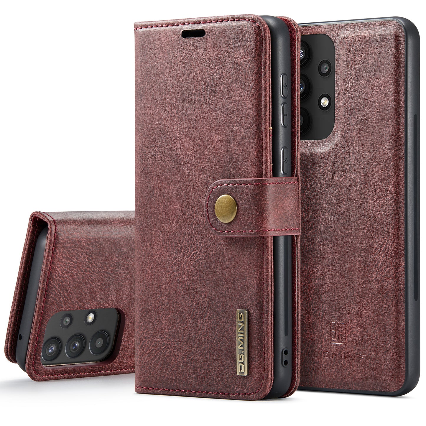 DG.MING Detachable 2 In 1 Wallet Galaxy A33 Leather Case