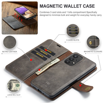 DG.MING Detachable 2 In 1 Wallet Galaxy A33 Leather Case