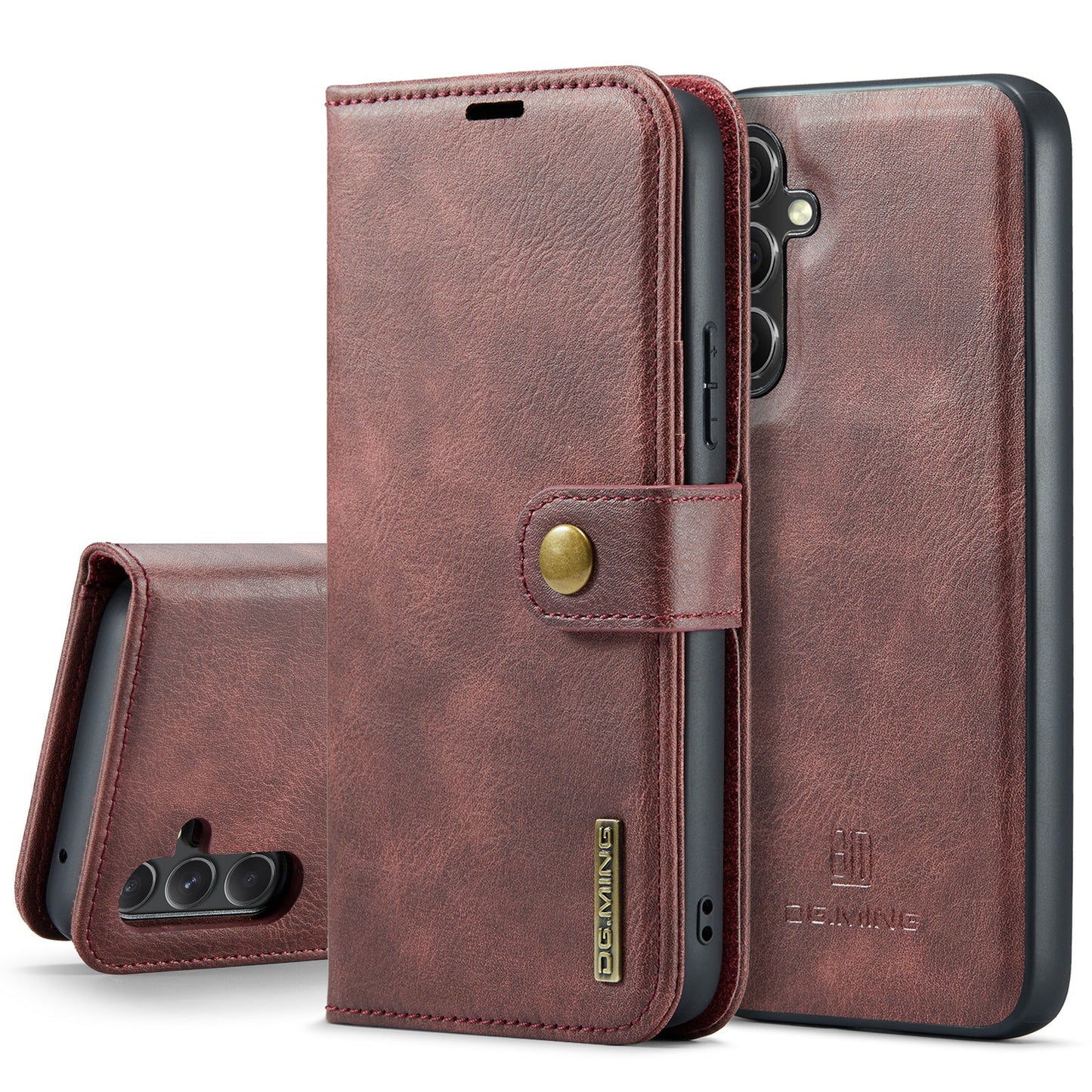 DG.MING Detachable 2 In 1 Wallet Galaxy A34 Leather Case