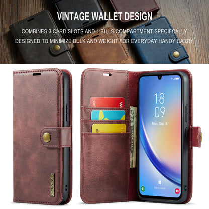 DG.MING Detachable 2 In 1 Wallet Galaxy A34 Leather Case