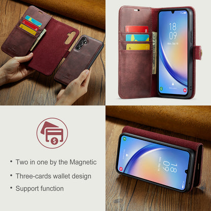 DG.MING Detachable 2 In 1 Wallet Galaxy A34 Leather Case