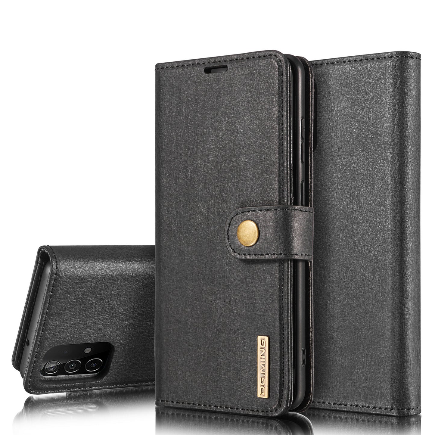 DG.MING Detachable 2 In 1 Wallet Galaxy A52s Leather Case