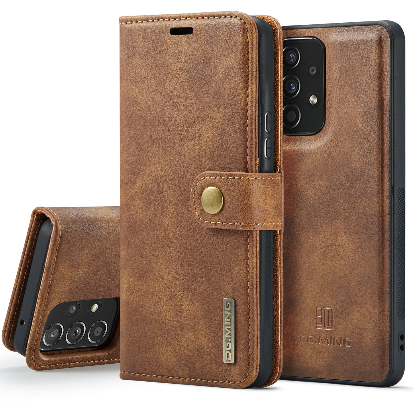 DG.MING Detachable 2 In 1 Wallet Galaxy A53 Leather Case