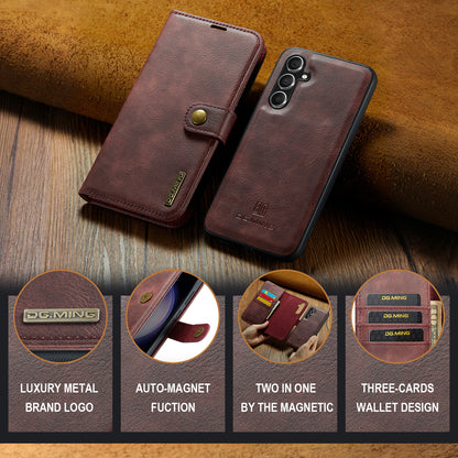 DG.MING Detachable 2 In 1 Wallet Galaxy A55 Leather Case