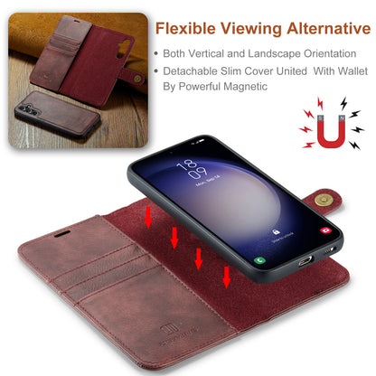 DG.MING Detachable 2 In 1 Wallet Galaxy A55 Leather Case