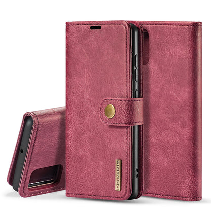 DG.MING Detachable 2 In 1 Wallet Galaxy A71 Leather Case