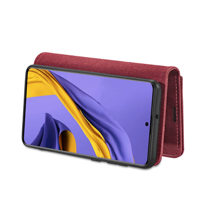 DG.MING Detachable 2 In 1 Wallet Galaxy A71 Leather Case