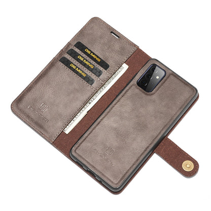 DG.MING Detachable 2 In 1 Wallet Galaxy A72 Leather Case