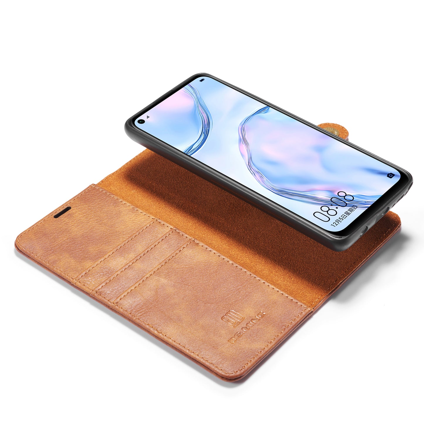 DG.MING Detachable 2 In 1 Wallet Galaxy A91 Leather Case