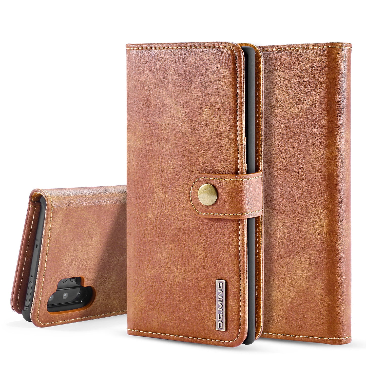 DG.MING Detachable 2 In 1 Wallet Galaxy Note10 Leather Case