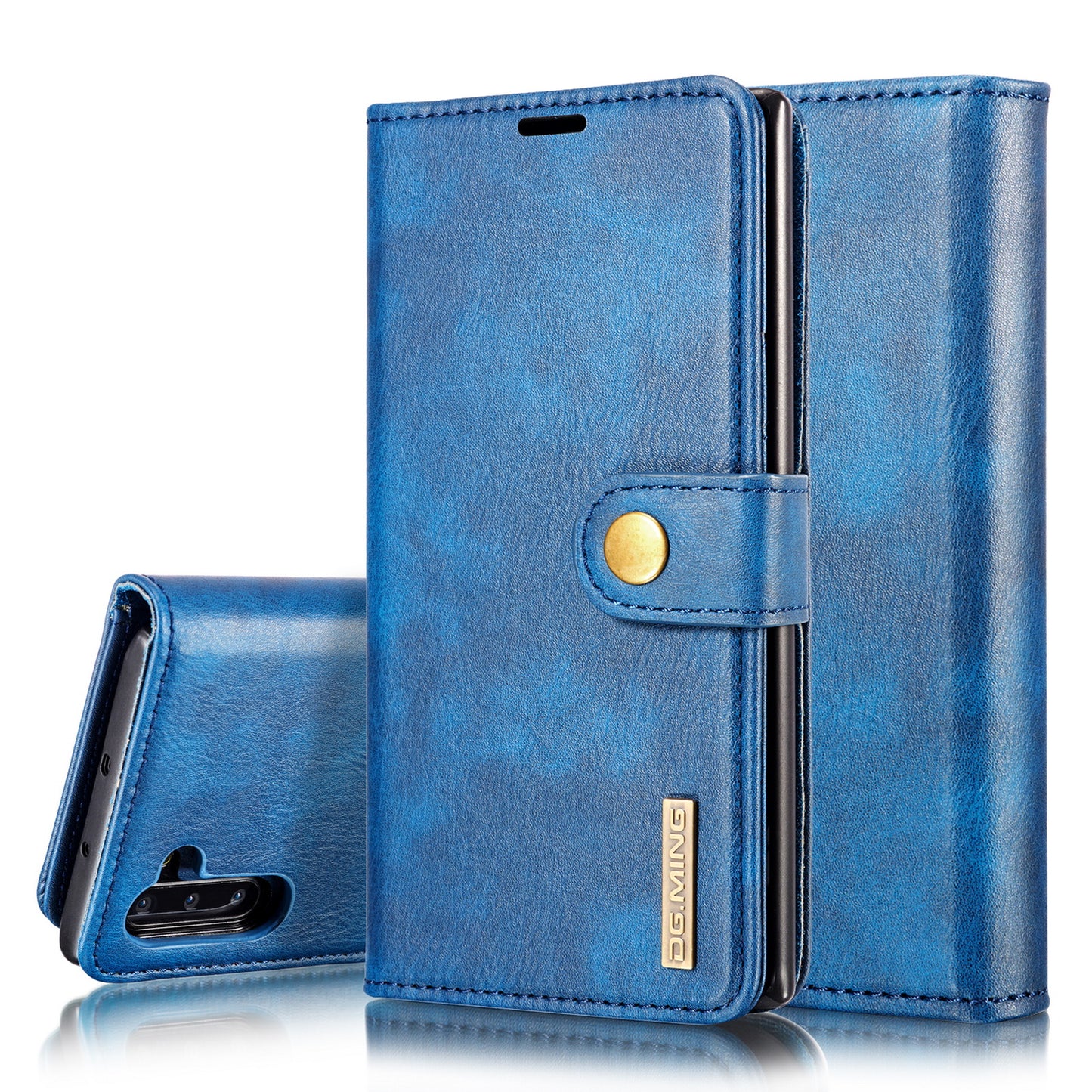 DG.MING Detachable 2 In 1 Wallet Galaxy Note10 Leather Case