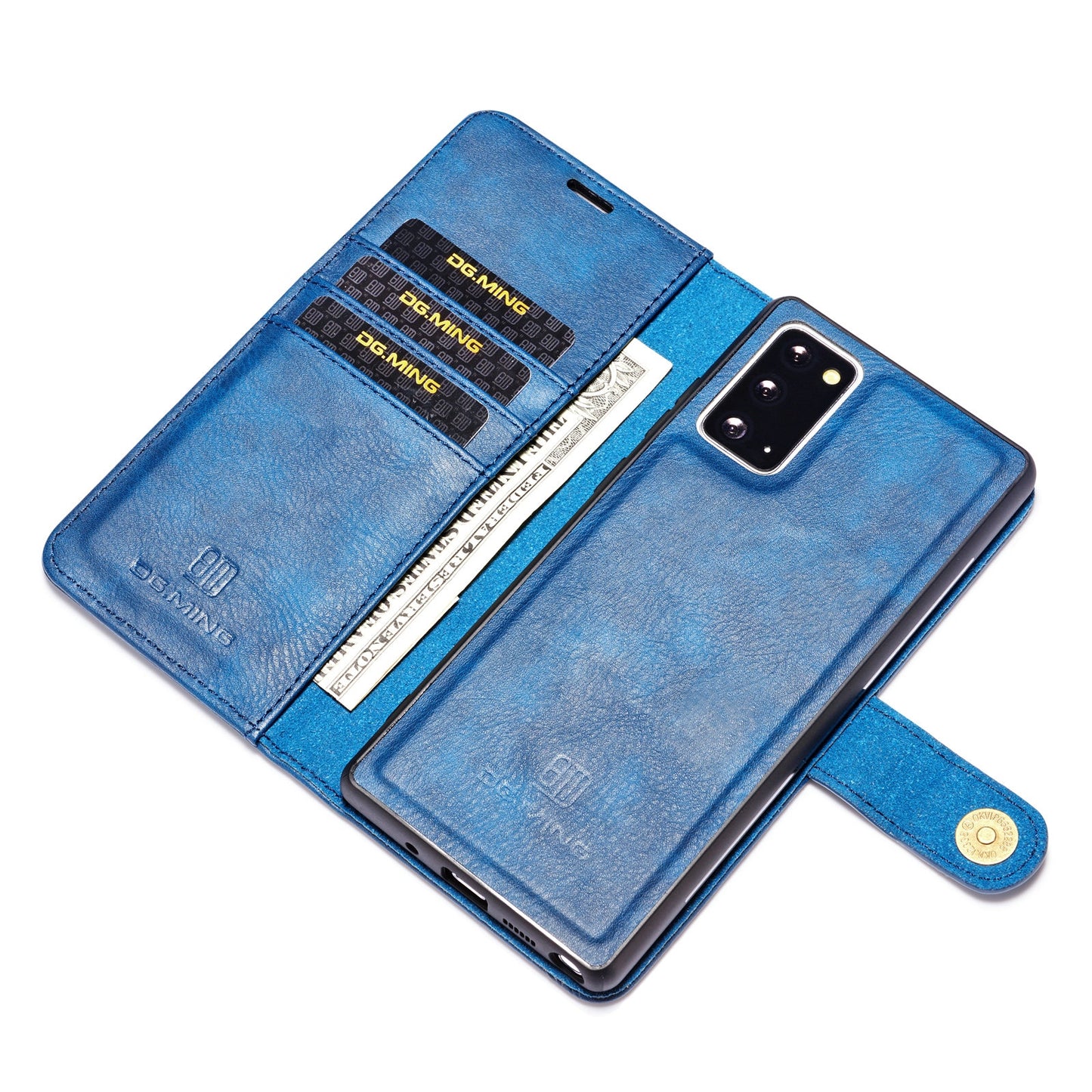 DG.MING Detachable 2 In 1 Wallet Galaxy Note20 Leather Case