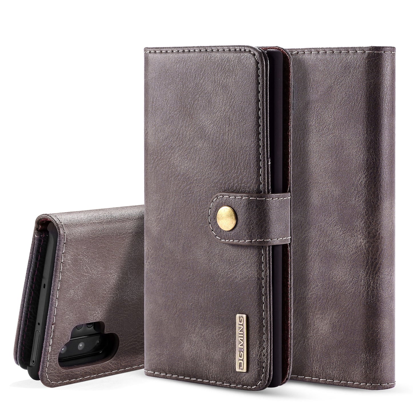 DG.MING Detachable 2 In 1 Wallet Galaxy Note10+ Leather Case