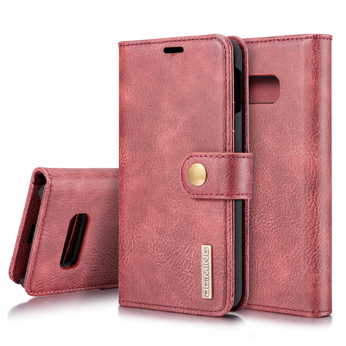 DG.MING Detachable 2 In 1 Wallet Galaxy S10e Leather Case