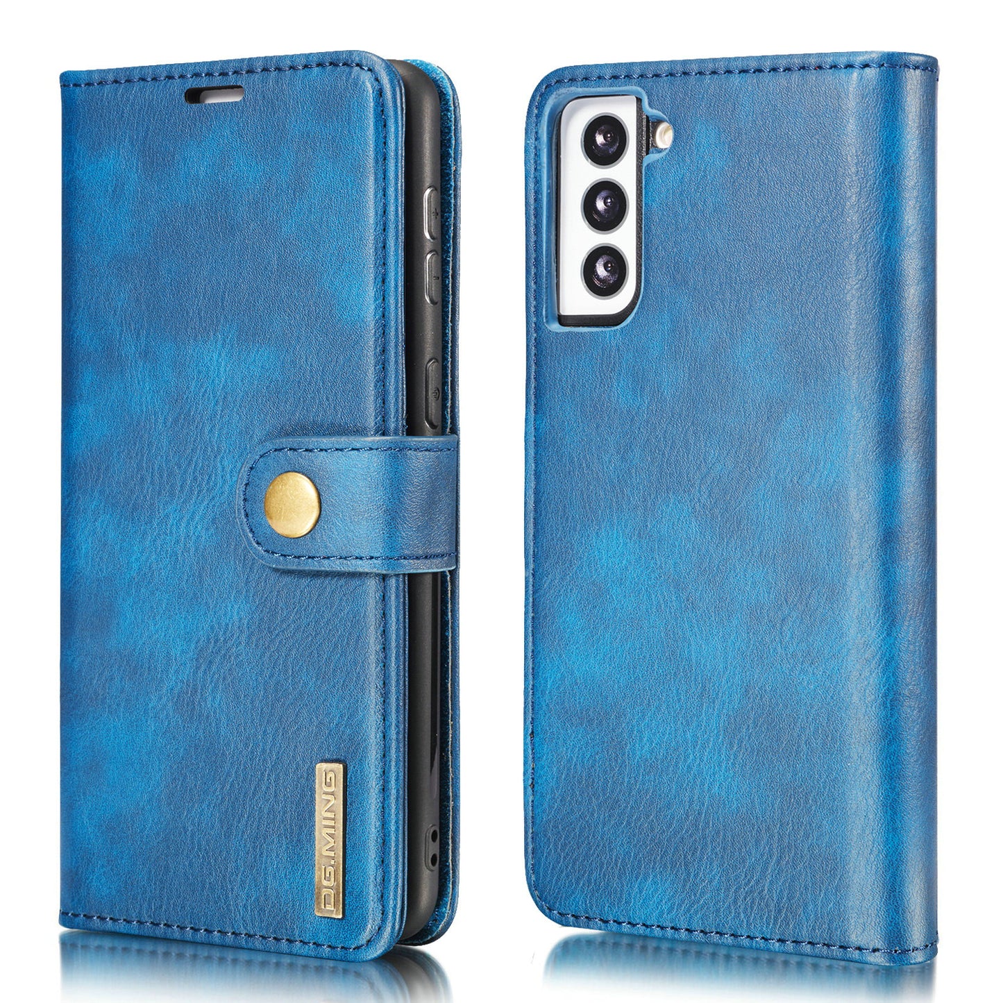 DG.MING Detachable 2 In 1 Wallet Galaxy S21 Leather Case