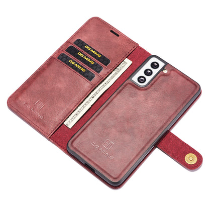 DG.MING Detachable 2 In 1 Wallet Galaxy S21 Leather Case