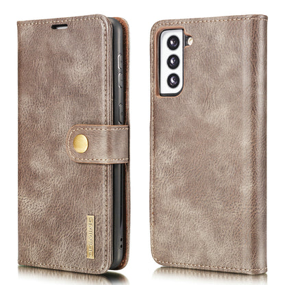 DG.MING Detachable 2 In 1 Wallet Galaxy S21 Leather Case