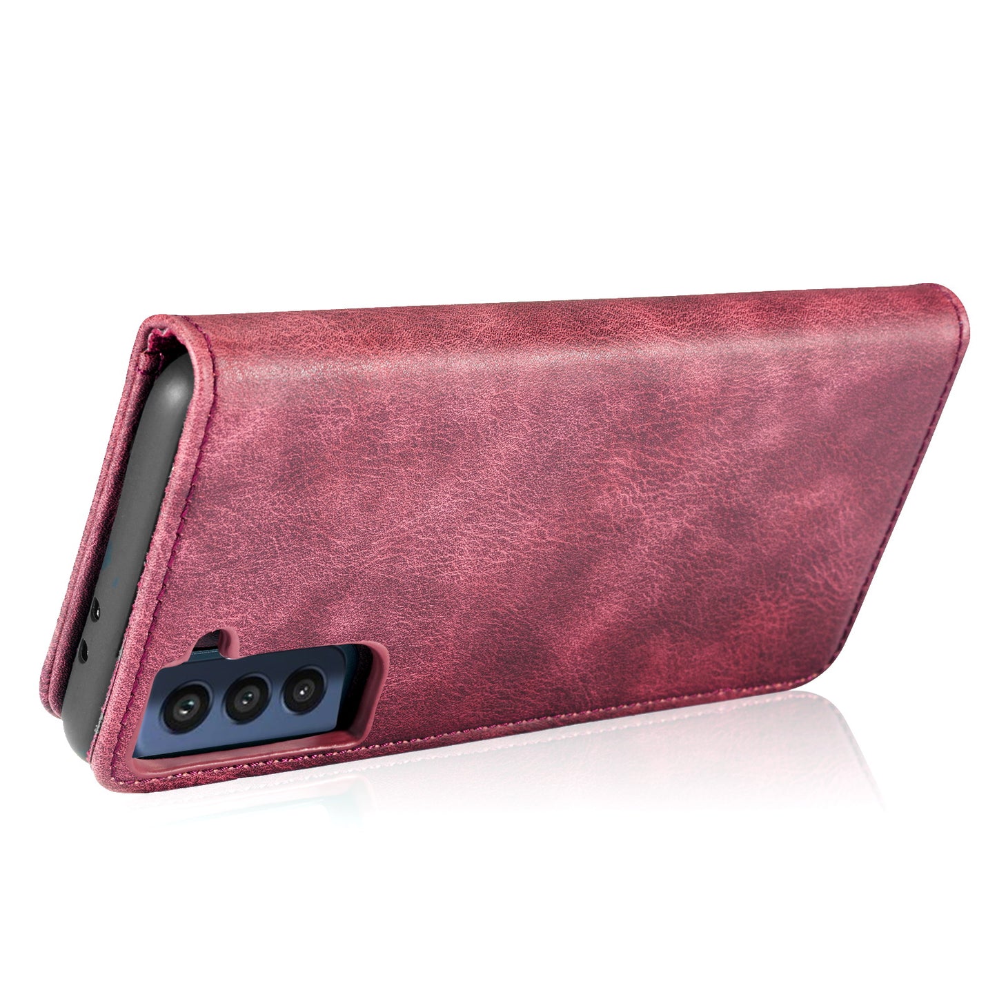 DG.MING Detachable 2 In 1 Wallet Galaxy S21 FE Leather Case