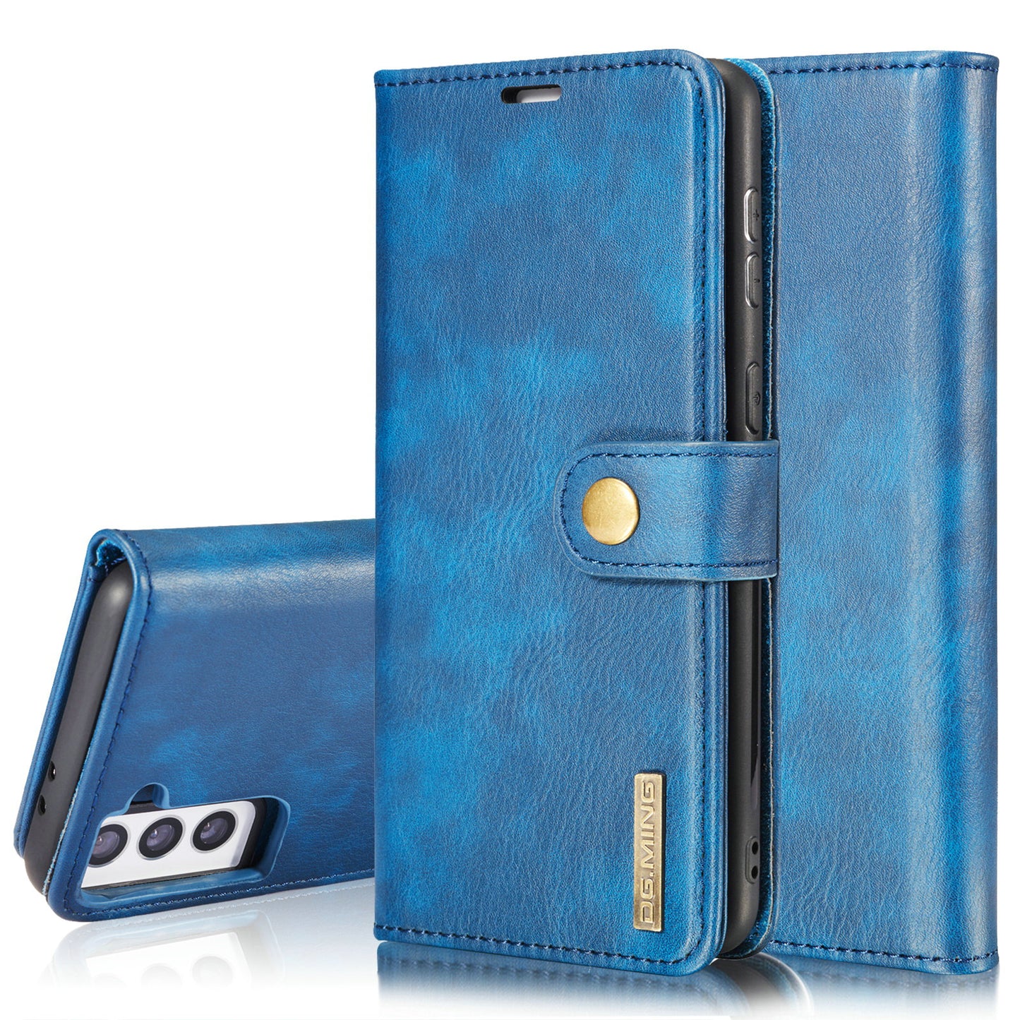 DG.MING Detachable 2 In 1 Wallet Galaxy S21+ Leather Case