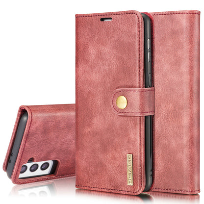 DG.MING Detachable 2 In 1 Wallet Galaxy S21+ Leather Case