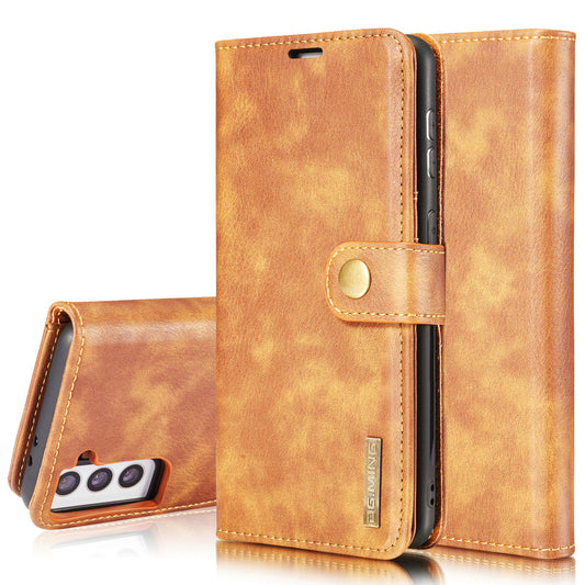 DG.MING Detachable 2 In 1 Wallet Galaxy S21+ Leather Case