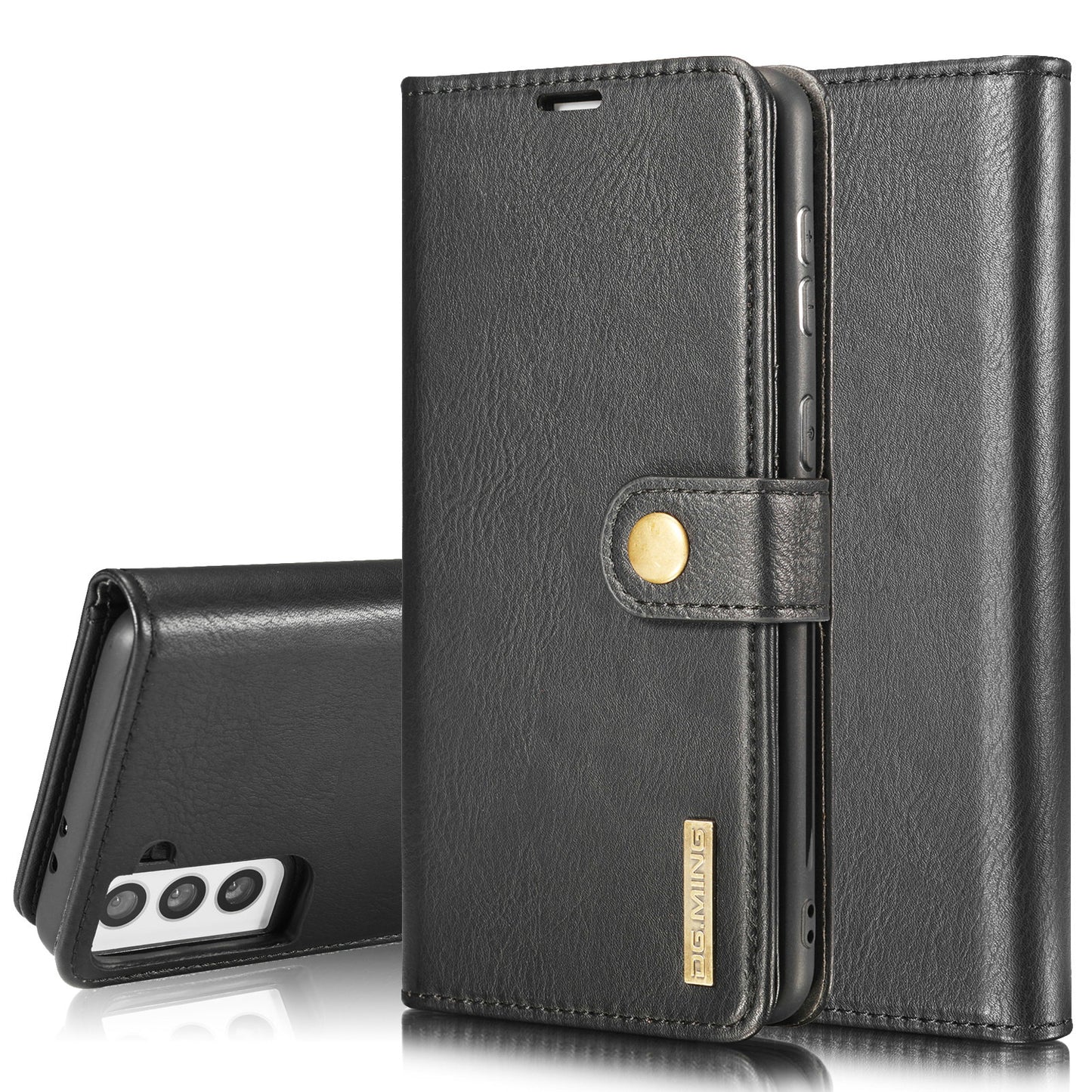 DG.MING Detachable 2 In 1 Wallet Galaxy S21+ Leather Case