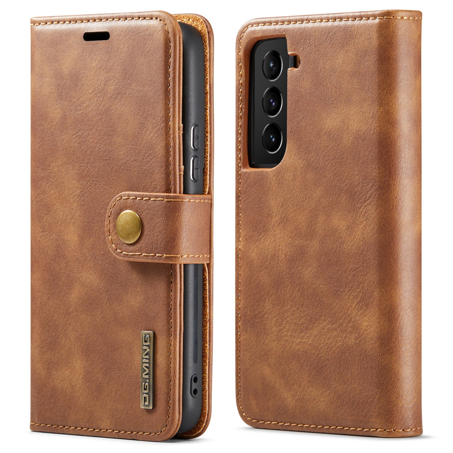 DG.MING Detachable 2 In 1 Wallet Galaxy S22 Leather Case