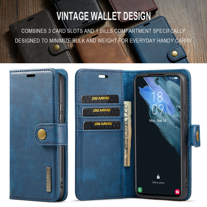 DG.MING Detachable 2 In 1 Wallet Galaxy S22+ Leather Case