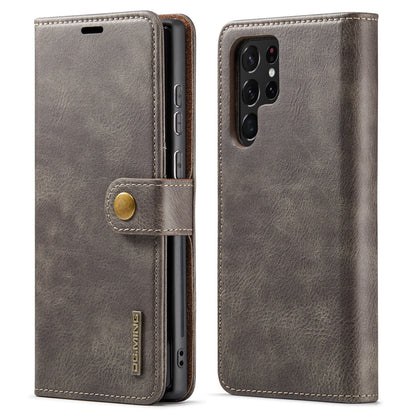 DG.MING Detachable 2 In 1 Wallet Galaxy S22 Ultra Leather Case