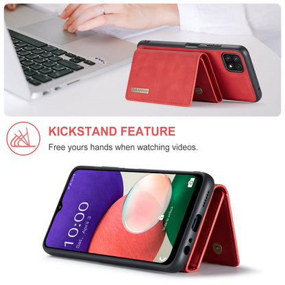 DG.MING Detachable Magnetic Wallet Galaxy A22s Case