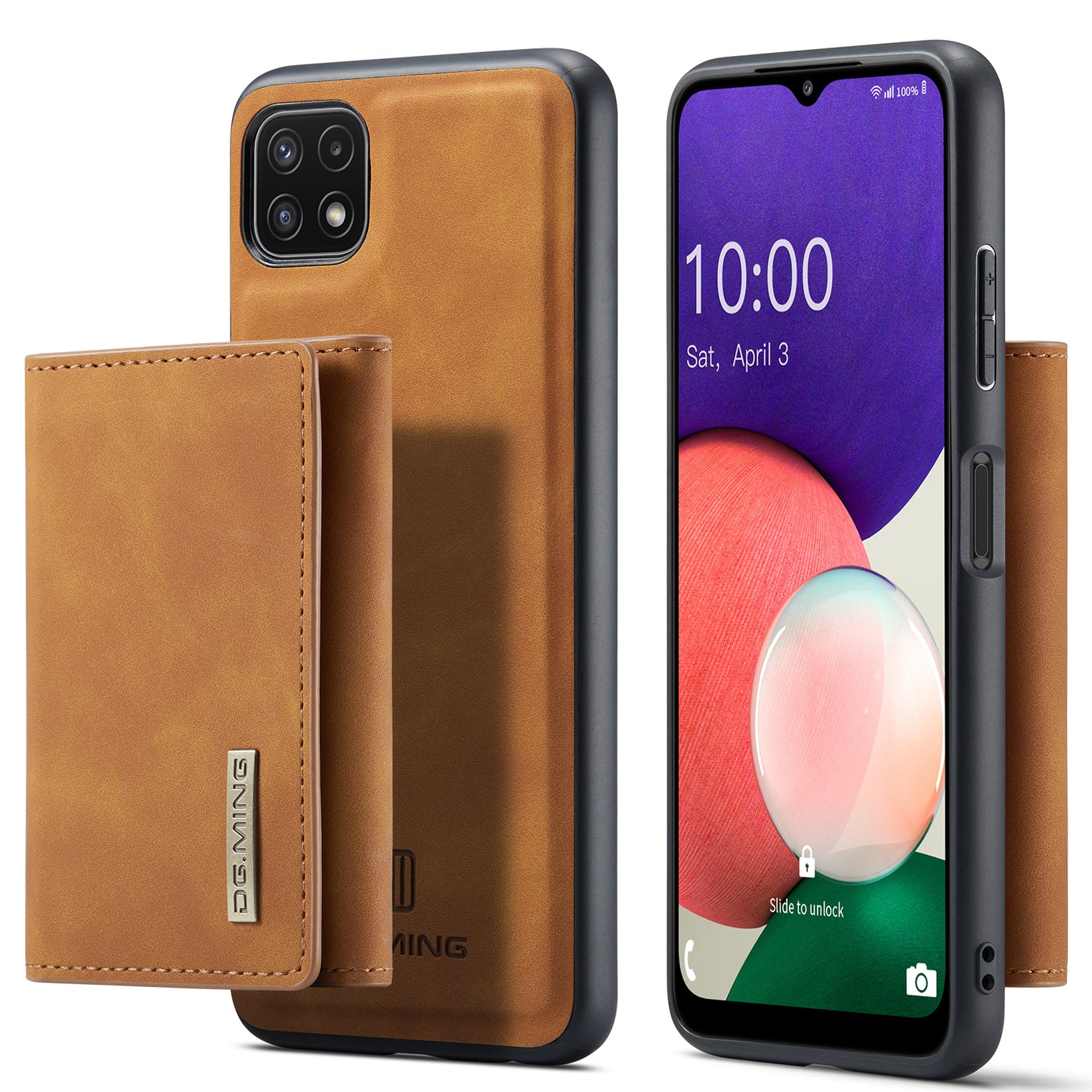 DG.MING Detachable Magnetic Wallet Galaxy A22s Case