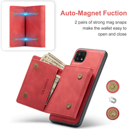 DG.MING Detachable Magnetic Wallet Galaxy A22s Case