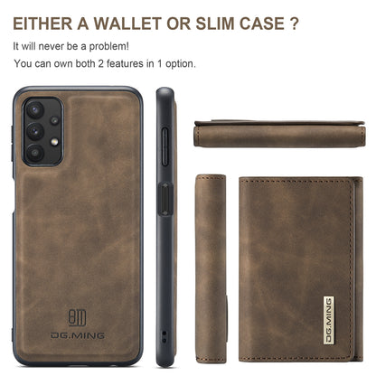 DG.MING Detachable Magnetic Wallet Galaxy A32 Case